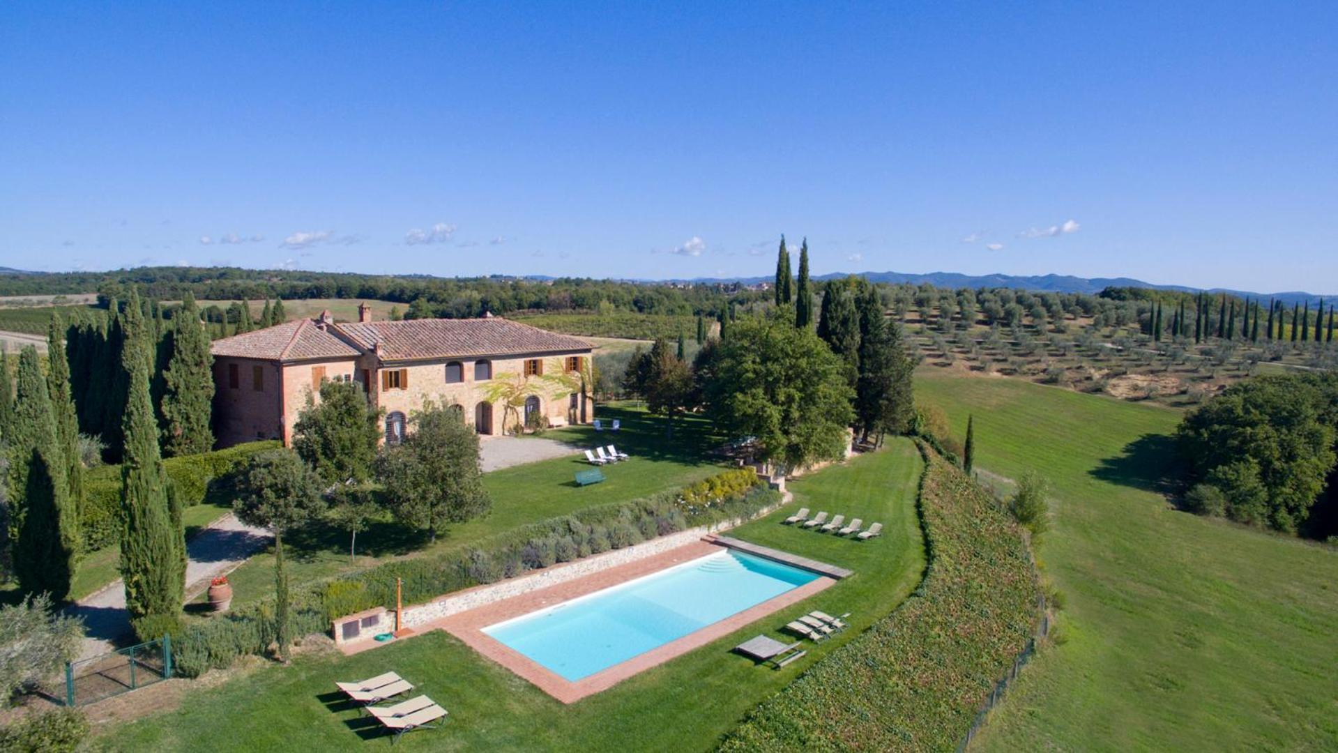Villa Santa Virginia Siena Kültér fotó