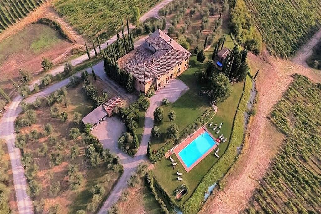 Villa Santa Virginia Siena Kültér fotó